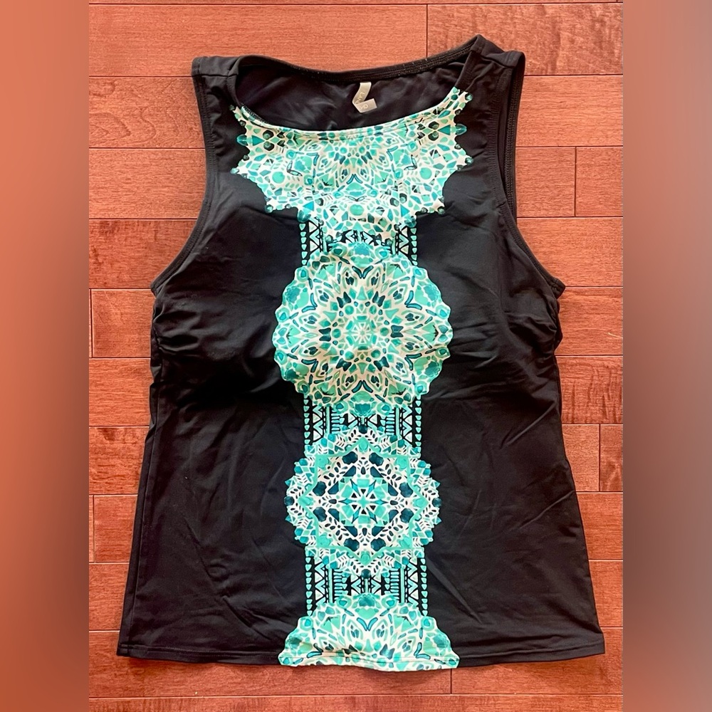 Land’s End high neck swim tank